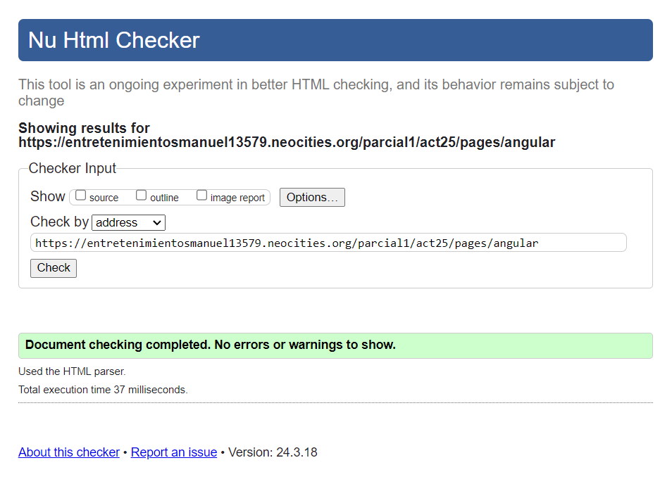 validator Angular