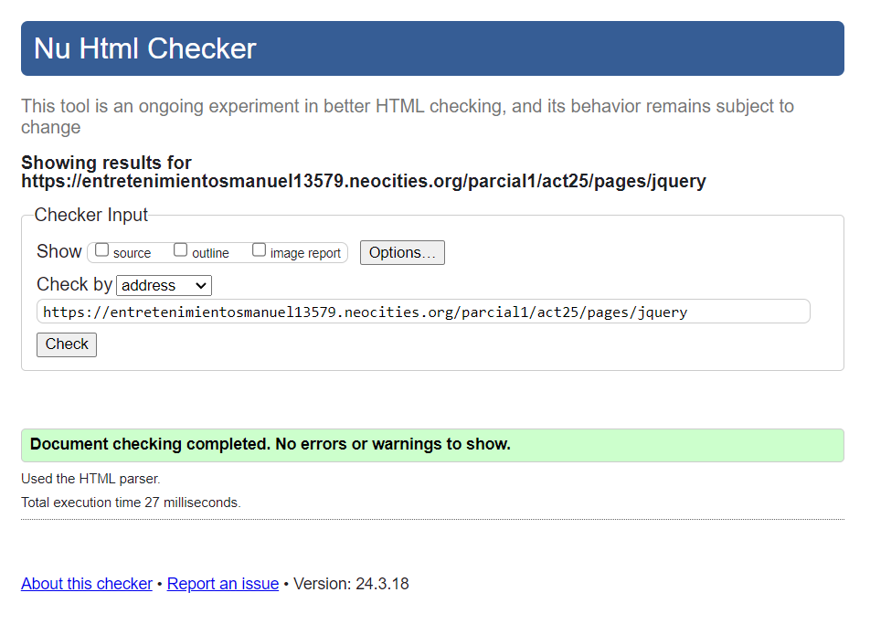 validator jQuery